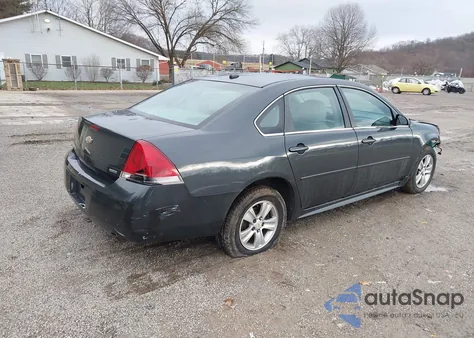2014 Chevrolet Impala Limited Ls из США, поврежденный, VIN 2G1WA5E3XE1177912